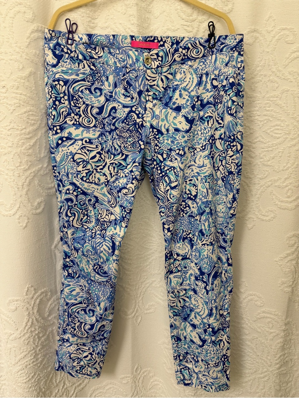 Lilly Pulitzer Kelly Ankle Pants Size16